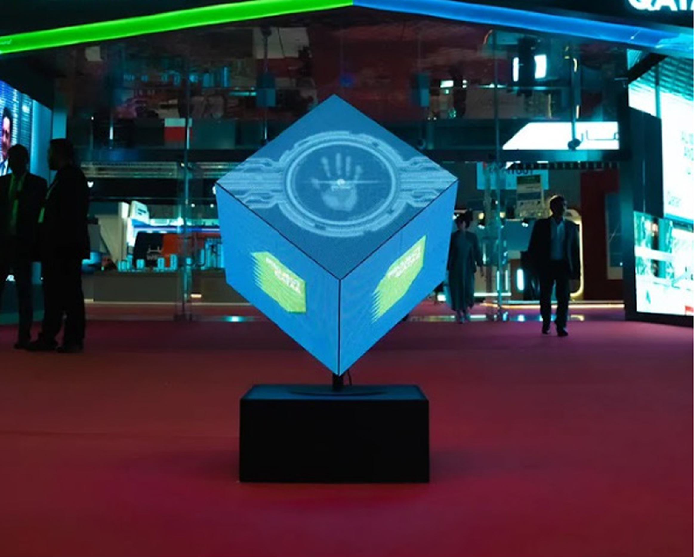Interactive cube
